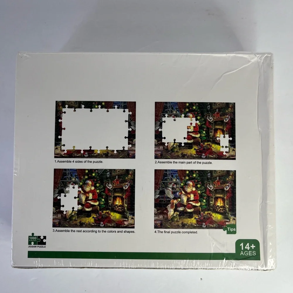 Merry Christmas Santa Claus Christmas Puzzle Christmas‎ Night